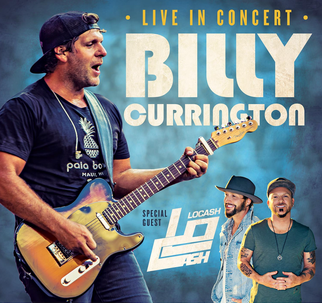 Pressroom | BILLY CURRINGTON ANNOUNCES HIS 2018 TOUR BEGINNING NEXT MONTH.